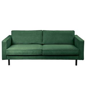 3-Sitzer Sofa FORT DODGE Cordstoff Poppy: Tannengrün