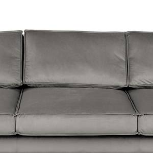 Bigsofa FORT DODGE Samt Ravi: Taupe