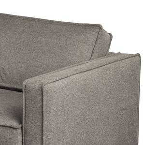 2-Sitzer Sofa FORT DODGE Webstoff Maila: Dunkelgrau - Ohne Schlaffunktion