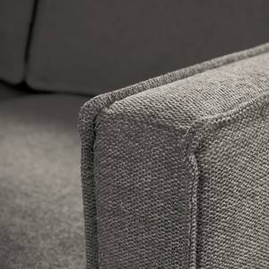 XL-fauteuil FORT DODGE Geweven stof Maila:  Donkergrijs