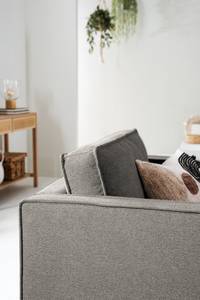 Fauteuil XL FORT DODGE Tissu Maila: Gris foncé