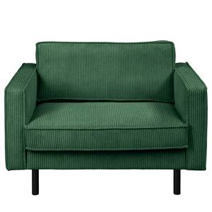 Fauteuil XL FORT DODGE Velours côtelé Poppy: Vert sapin