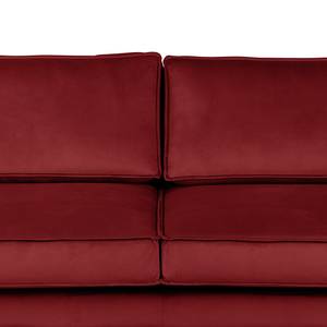 3-Sitzer Sofa FORT DODGE Samt Ravi: Bordeaux