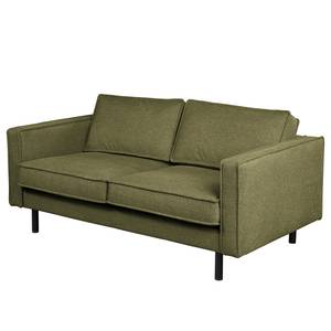 Canapé 2 places FORT DODGE Tissu Maila: Vert olive - Sans fonction couchage