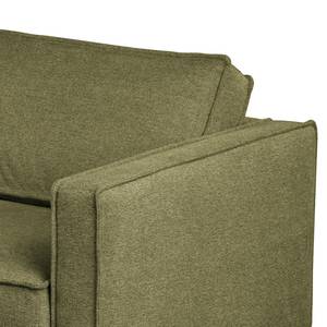 Canapé 2 places FORT DODGE Tissu Maila: Vert olive - Sans fonction couchage