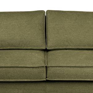 2-Sitzer Sofa FORT DODGE Webstoff Maila: Olivgrün - Ohne Schlaffunktion