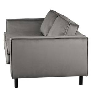 2-Sitzer Sofa FORT DODGE Samt Ravi: Taupe - Ohne Schlaffunktion