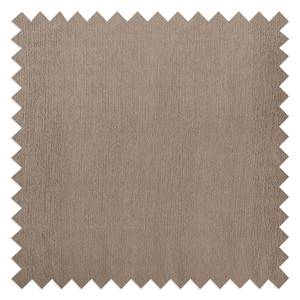 XL-gestoffeerde hocker FORT DODGE Velours Ravi: Beige