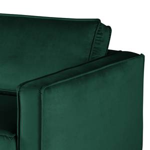 3-Sitzer Sofa FORT DODGE Samt Ravi: Antikgrün