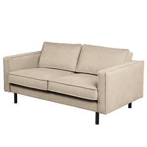 Canapé 2 places FORT DODGE Tissu Maila: Beige - Sans fonction couchage