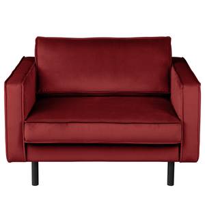 Fauteuil XL FORT DODGE Velours Ravi: Bordeaux