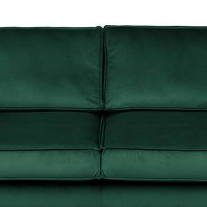 2-Sitzer Sofa FORT DODGE Samt Ravi: Antikgrün - Ohne Schlaffunktion