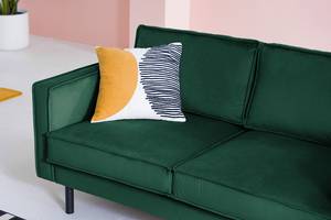 2-Sitzer Sofa FORT DODGE Samt Ravi: Antikgrün - Ohne Schlaffunktion