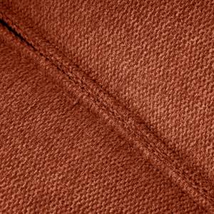 Canapé d’angle FORT DODGE Tissu Maila: Terra - Méridienne courte à droite (vue de face) - Sans fonction couchage