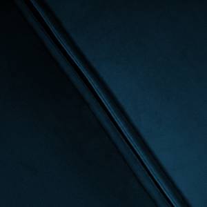 Canapé panoramique FORT DODGE Velours Ravi: Bleu marine - Méridienne courte à droite / longue à gauche (vue de face) - Sans repose-pieds