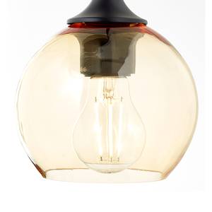 Hanglamp Amiri gekleurd glas / ijzer - 5 lichtbronnen