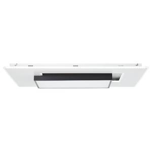 LED-plafondlamp Hutson polycarbonaat / ijzer - 1 lichtbron