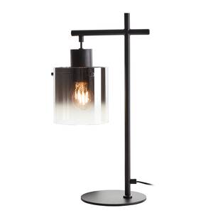 Lampe Simonis Verre fumé / Aluminium - 1 ampoule