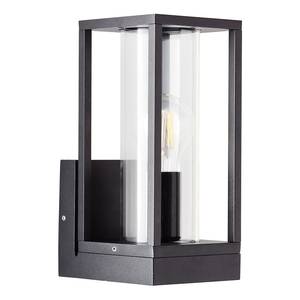 Wandlamp Dipton transparant glas / aluminium - 1 lichtbron