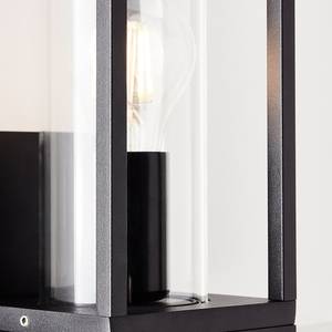 Wandlamp Dipton transparant glas / aluminium - 1 lichtbron