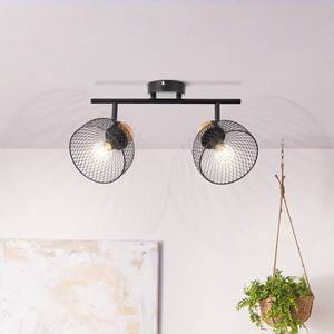 Plafondlamp Thuy ijzer - Aantal lichtbronnen: 2