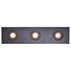 LED-Deckenleuchte Doro Aluminium / Stahl - Flammenanzahl: 3