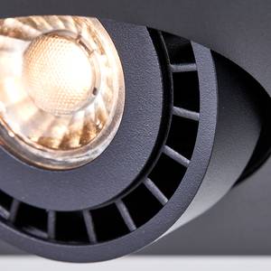 LED-Deckenleuchte Doro Aluminium / Stahl - Flammenanzahl: 3