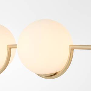 Hanglamp Glint melkglas / ijzer - 4 lichtbronnen