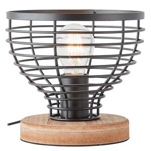 Tafellamp Avia ijzer / massief grenenhout - 1 lichtbron