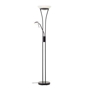 Lampadaire Finn Verre satiné / Fer - 1 ampoule