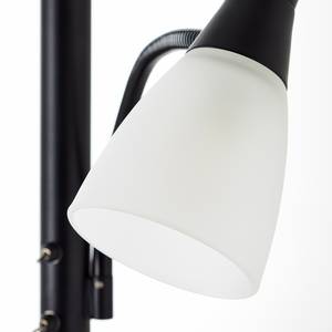 Staande LED-lamp Lucy gesatineerd glas / ijzer - 1 lichtbron