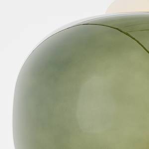 Pendelleuchte Blop Farbglas / Eisen - 1-flammig - Grün