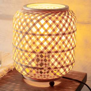 Lampe Mesa Bambou massif / Fer - 1 ampoule