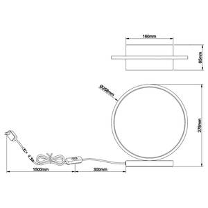 LED-Tischleuchte Chaumont III Kunststoff / Aluminium - 1-flammig