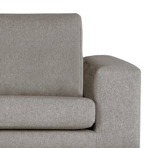 Fauteuil BILLUND Velours Lark: Marron gris - Hêtre foncé