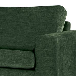 Fauteuil BILLUND Tissu Cieli: Vert foncé - Hêtre clair