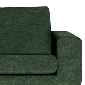 Fauteuil BILLUND Tissu Cieli: Vert foncé - Hêtre clair