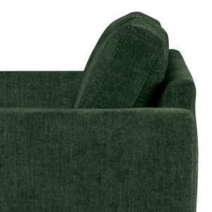 Fauteuil BILLUND Tissu Cieli: Vert foncé - Hêtre clair