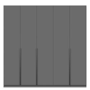 Drehtürenschrank KiYDOO Glam Graumetallic - Breite: 225 cm - Basic - Grau