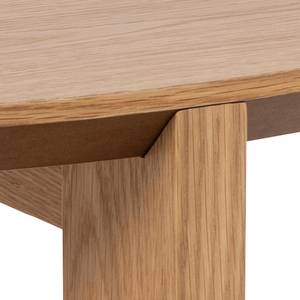 Table basse Miexa Placage en bois véritable - Chêne