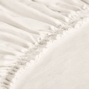 Lenzuolo con gli angoli Vario-Stretch Jersey - Lana bianca - 180 x 200 cm