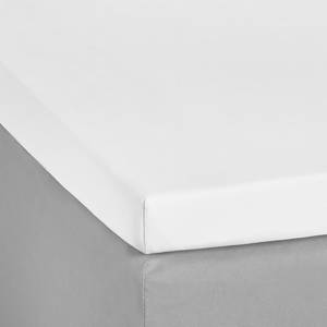 Drap-housse Vario-Stretch Jersey - Blanc - 180 x 200 cm
