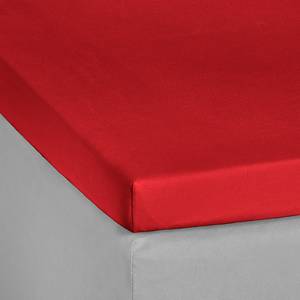 Lenzuolo con gli angoli Vario-Stretch Jersey - Rosso - 140 x 200 cm