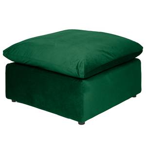 Gestoffeerde hocker Nizza beukenhout/polyester - Groen - 84 x 84 cm