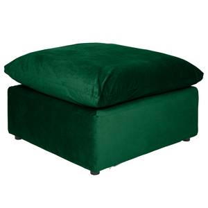 Gestoffeerde hocker Nizza beukenhout/polyester - Groen - 84 x 84 cm