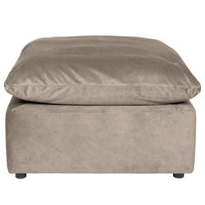 Gestoffeerde hocker Nizza beukenhout/polyester - Taupe - 102 x 102 cm