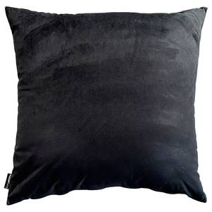 Sierkussen Artik fluweel/polyester - Zwart - 60 x 60 cm