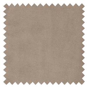 Ecksofa Venus Bay Small mit Ottomane Samt Cara: Beige - Ottomane davorstehend links - Ohne Schlaffunktion