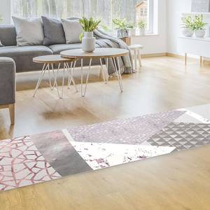 Tapis vinyle Montagne abstraite Vinyle / Polyester - 80 x 240 cm