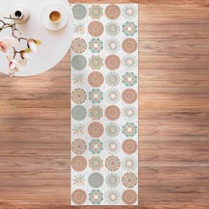 Vinylteppich Handgemaltes Mandala Vinyl / Polyester - 70 x 210 cm